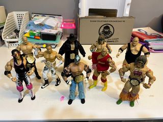 WWE Basic Wrestling figures brand new/sealed Mattel toys