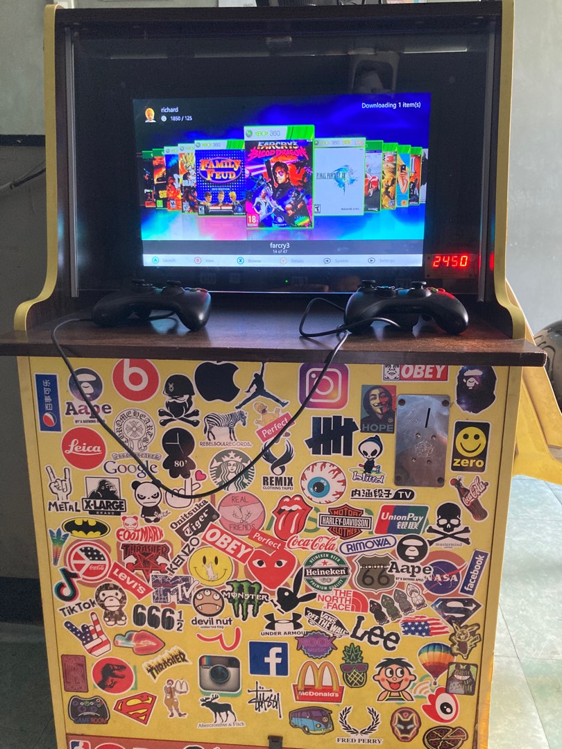 XBOX 360 arcade, Video Gaming, Video Game Consoles, Xbox on Carousell