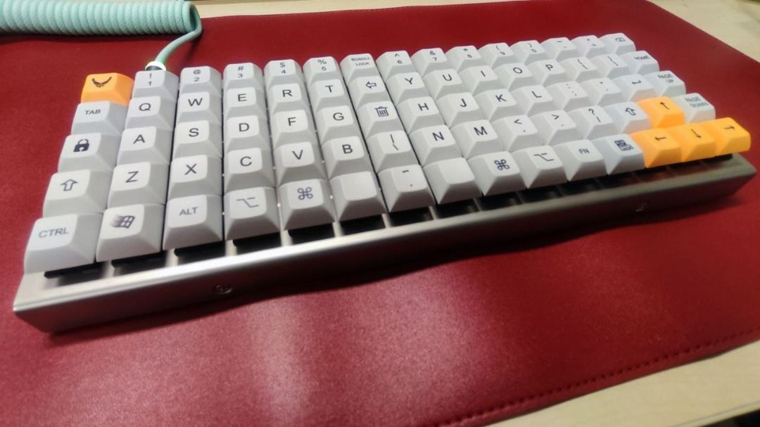 XD75 Ortholinear Mechanical Keyboard, Aluminium Case, T1 Tactile ...