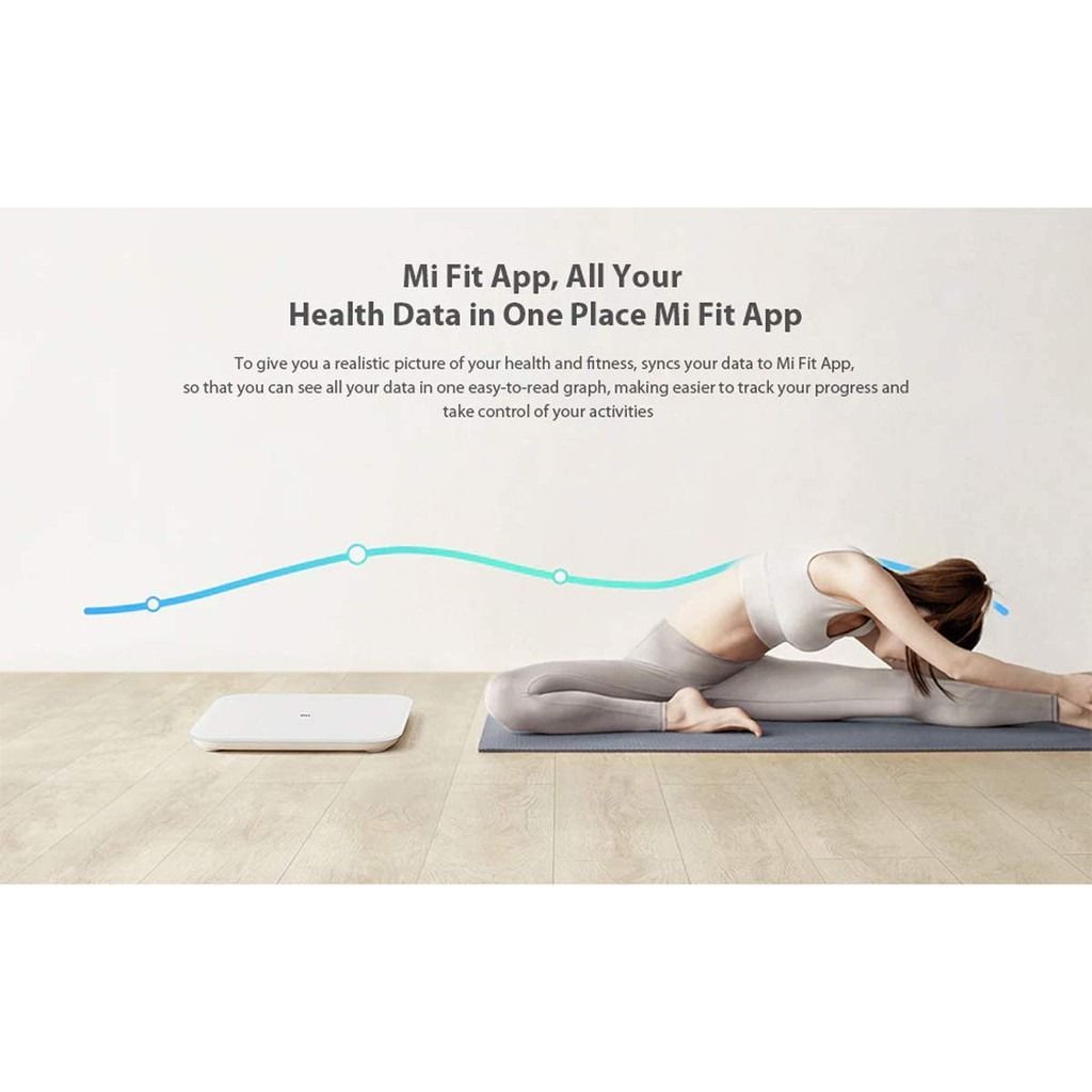 Xiaomi Mi Scale 2.0 Smart Bluetooth Body Weighing Scale APP Control LED ...