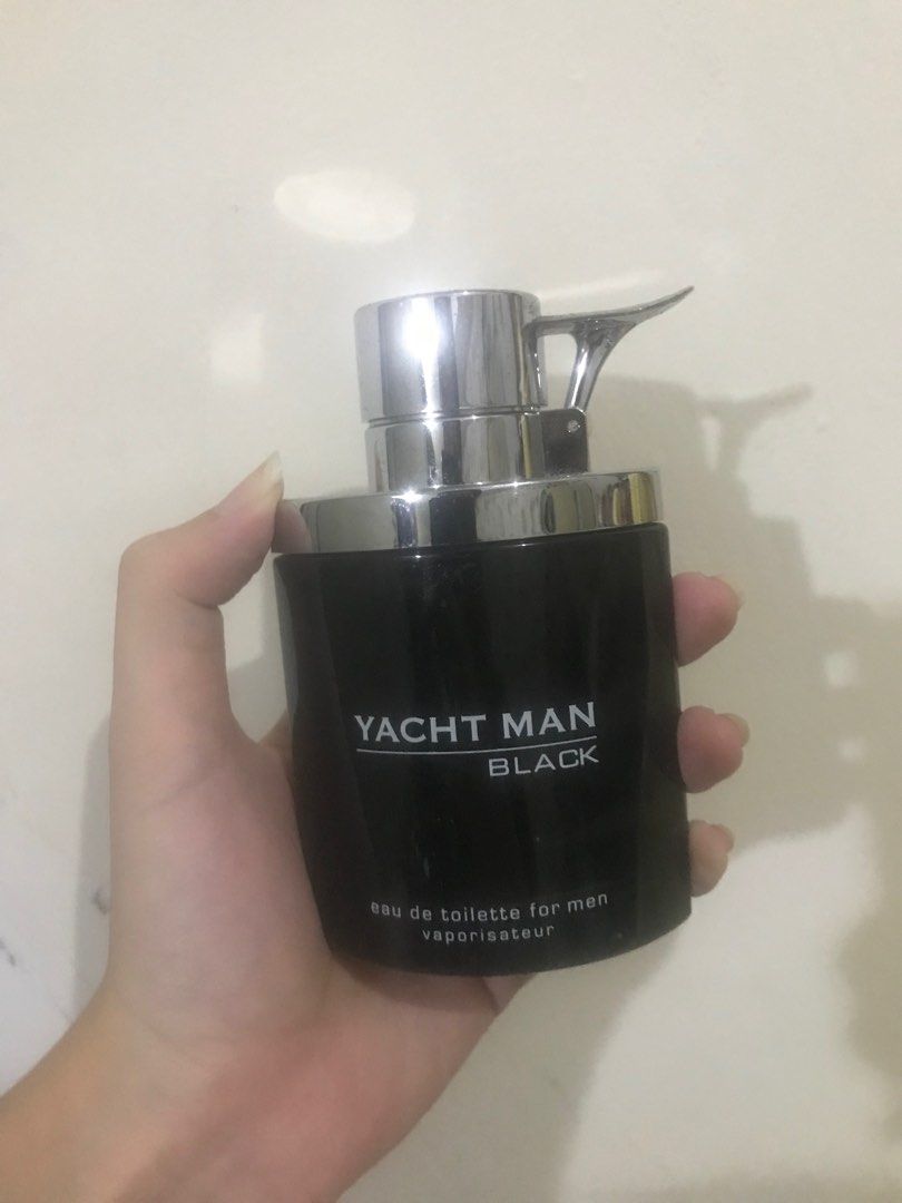 Yacht man Black botol parfum Kesehatan Kecantikan Parfum Kuku