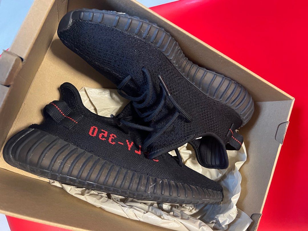 Yeezy Boost 350 V2 Bred Men s Fashion Footwear Sneakers on Carousell