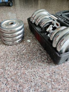 York 20kg dumbbell set + extra 10kg