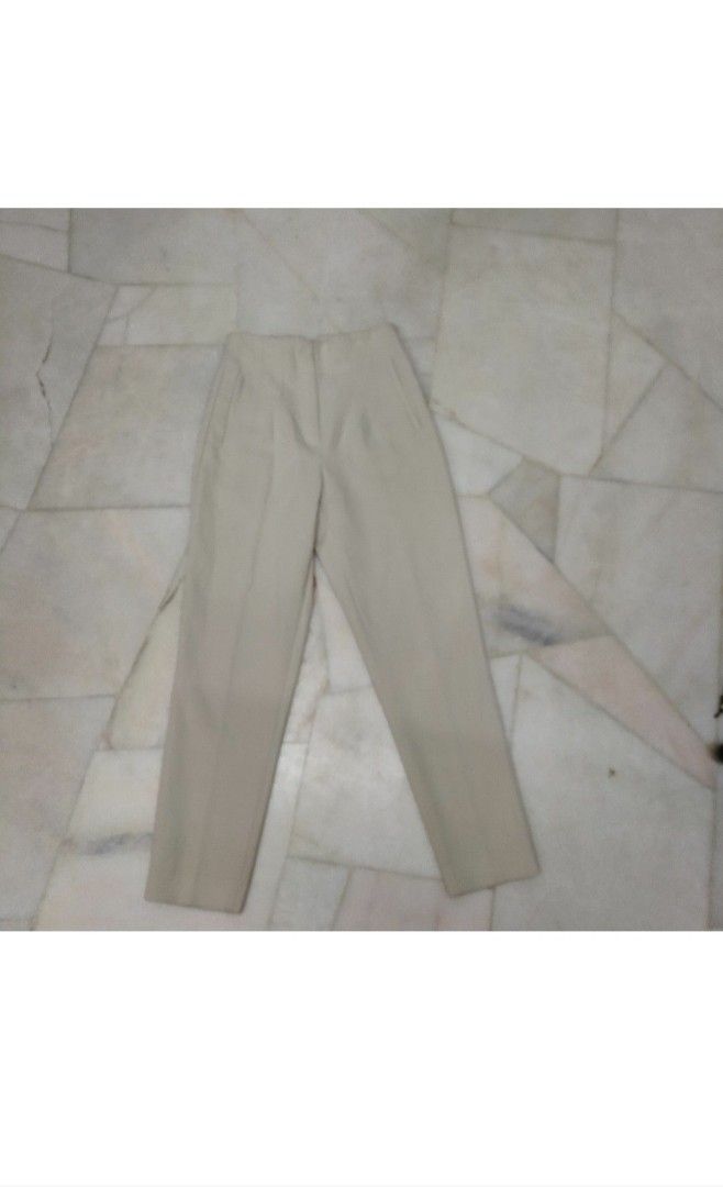 Zara High Waisted Pants #septsale, Women's Fashion, Bottoms, Other Bottoms  on Carousell