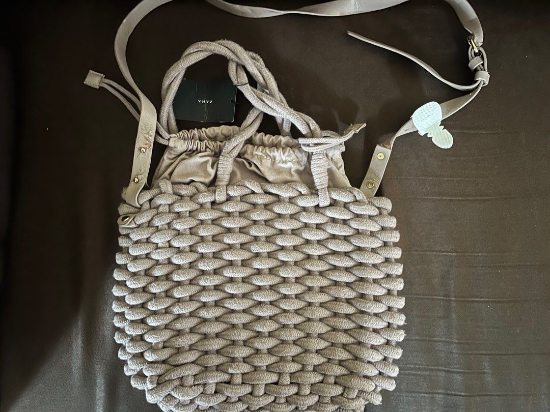 Zara rope bag on sale