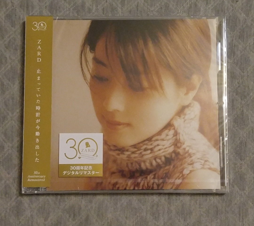 ZARD 止まっていた時計が今動き出した (30周年 紀念版) 日版 全新專輯 CD, 興趣及遊戲, 音樂, CD 及 DVD在旋轉拍賣