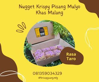0813-5903-4329 (Alita), Nugget Krispy Pisang Mulyo Malang