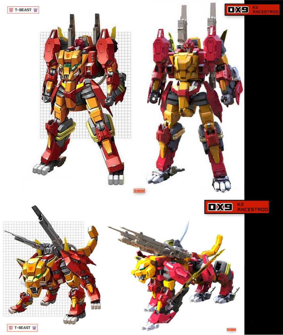 海外トランスフォーマーDX9 K2