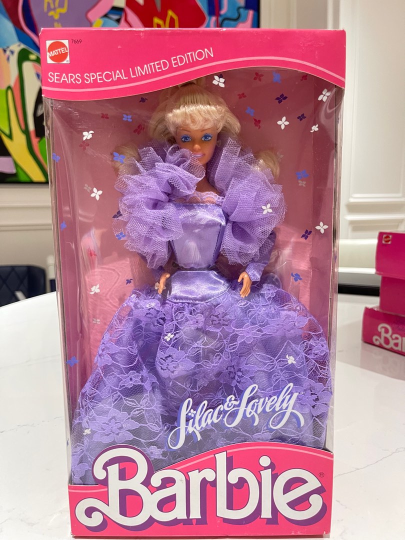 Barbie lilac discount and lovely