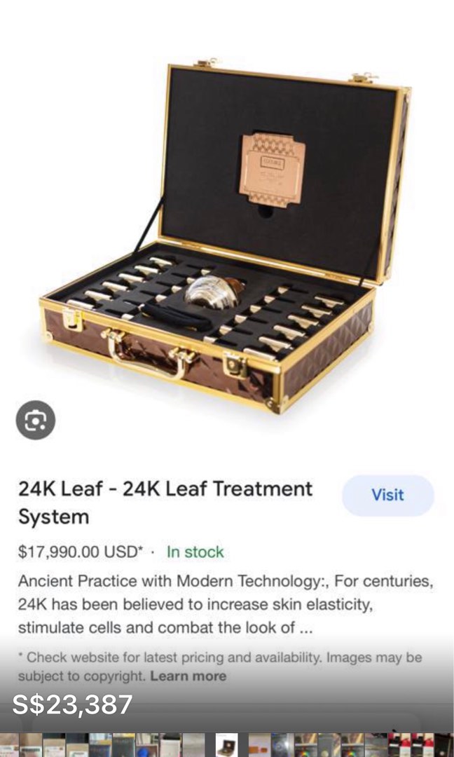 24K Leaf - 24K Leaf Treatment System