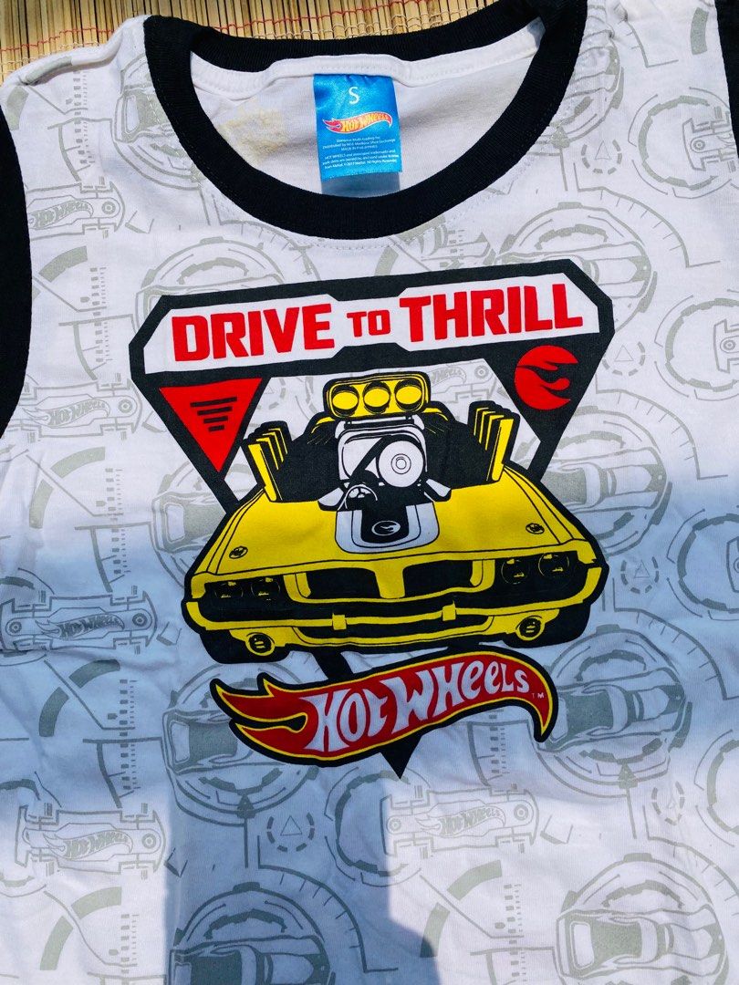 2 pcs shirt Hotwheels boys shirt kids car shirts for 3 5 years old Babies Kids Babies Kids Fashion on Carousell