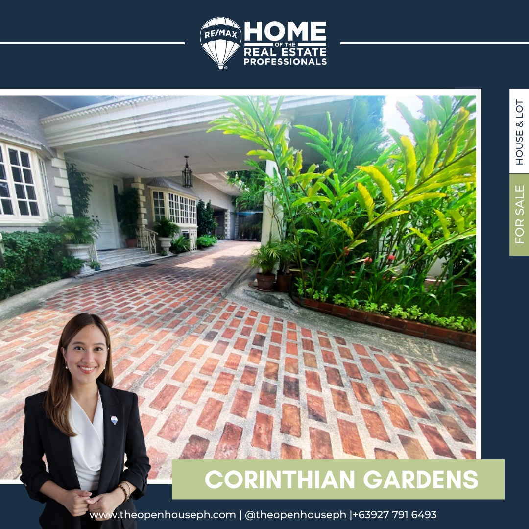 2 Storey House and Lot for Sale in Corinthian Gardens Quezon City