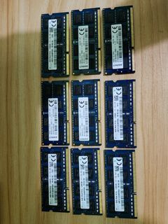 8GB DDR3 PC3L Laptop Memory Ram
