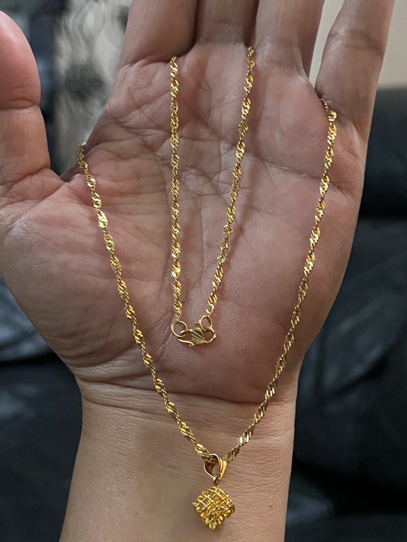 Men's gold necklaces pendant clearance