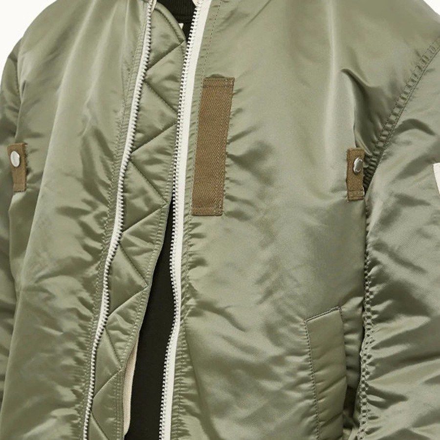 日本優惠預訂2色選sacai x Madsaki MA1 Bomber jacket 軍裝機能外套