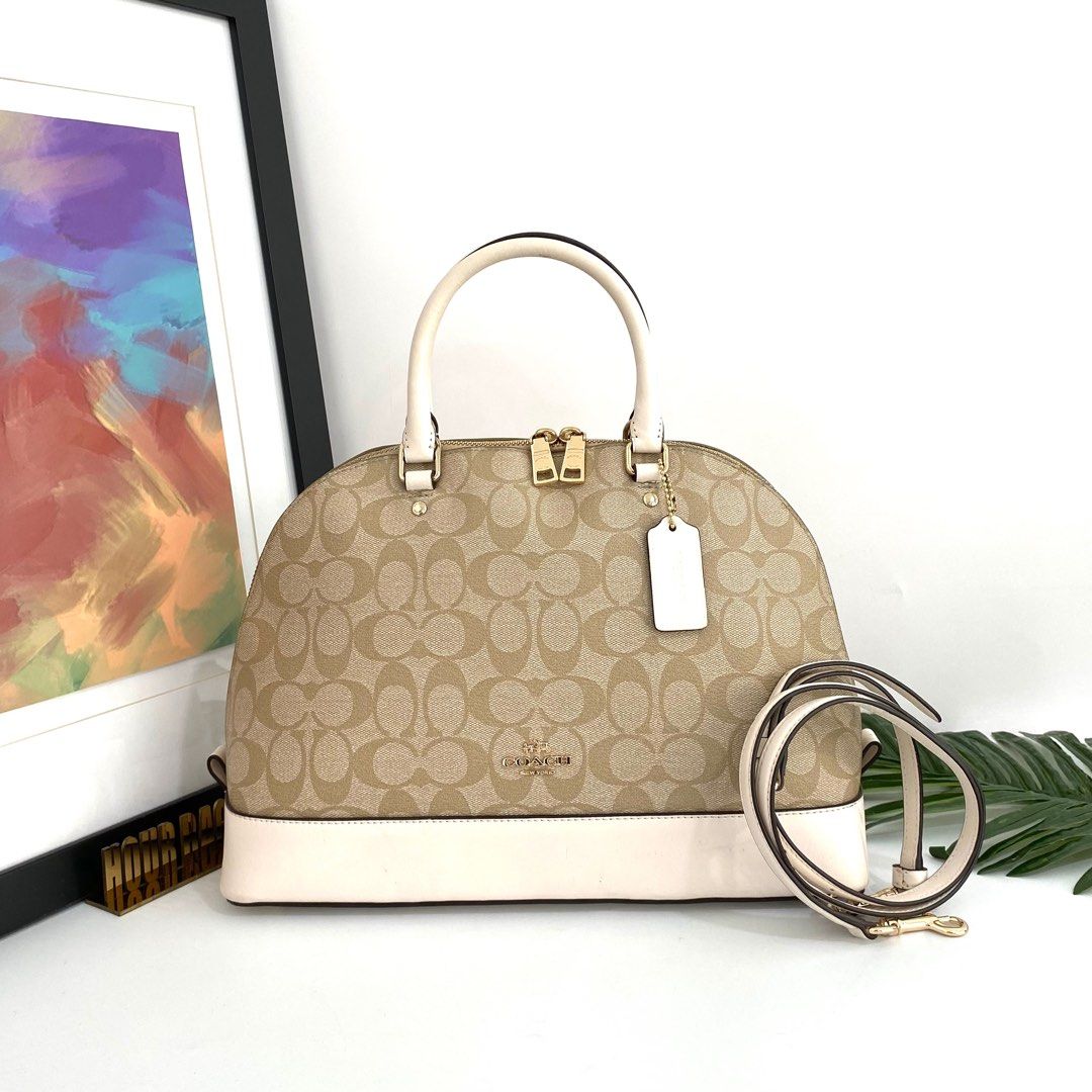 Coach mini Sierra Satchel Bag, Luxury, Bags & Wallets on Carousell