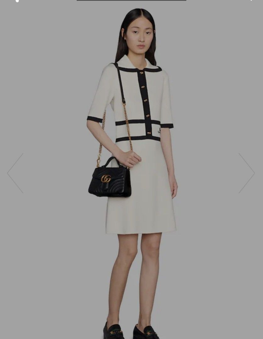Gucci marmont small top handle best sale