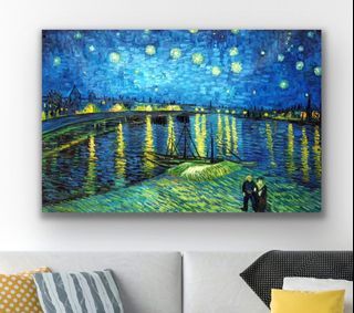 ❤️ Customised Oil Painting Canvas Handpainted Commissioned Art Van Gogh Style