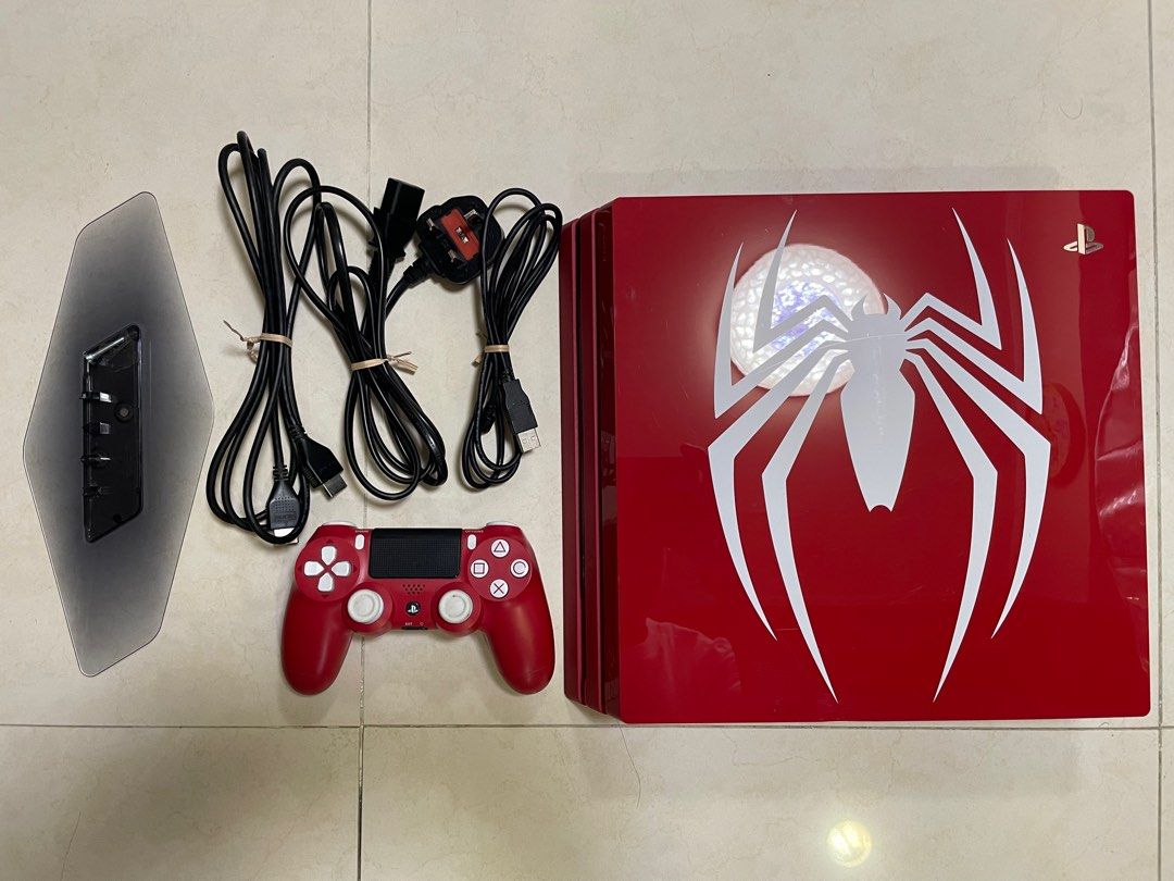 絕版PS4 Pro Spiderman Limited Edition 1TB PlayStation 4 Pro