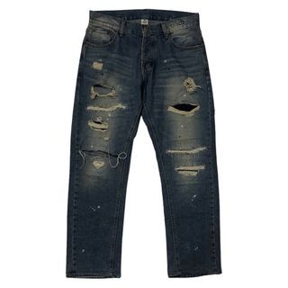 A Blue Garments New York distressed jeans