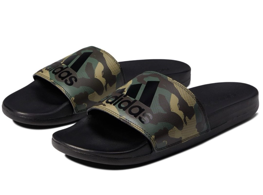 Adilette camo top