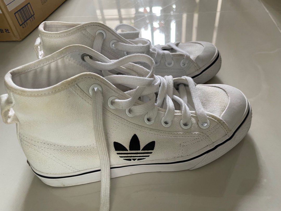 adidas jogger nite white