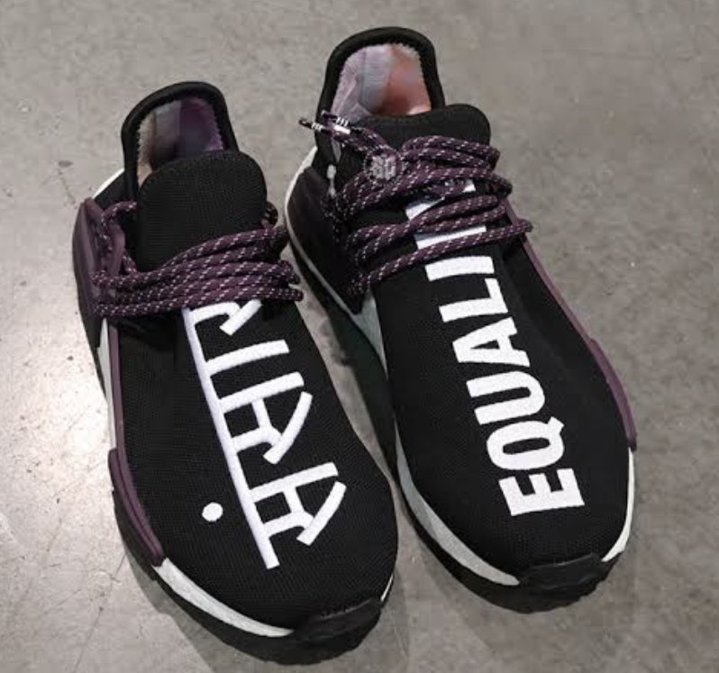 human race equality on feet