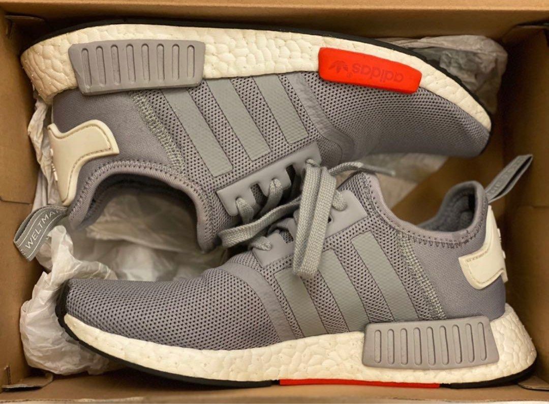 Adidas NMD Runner Grey US7.5 not dunk samba Carousell