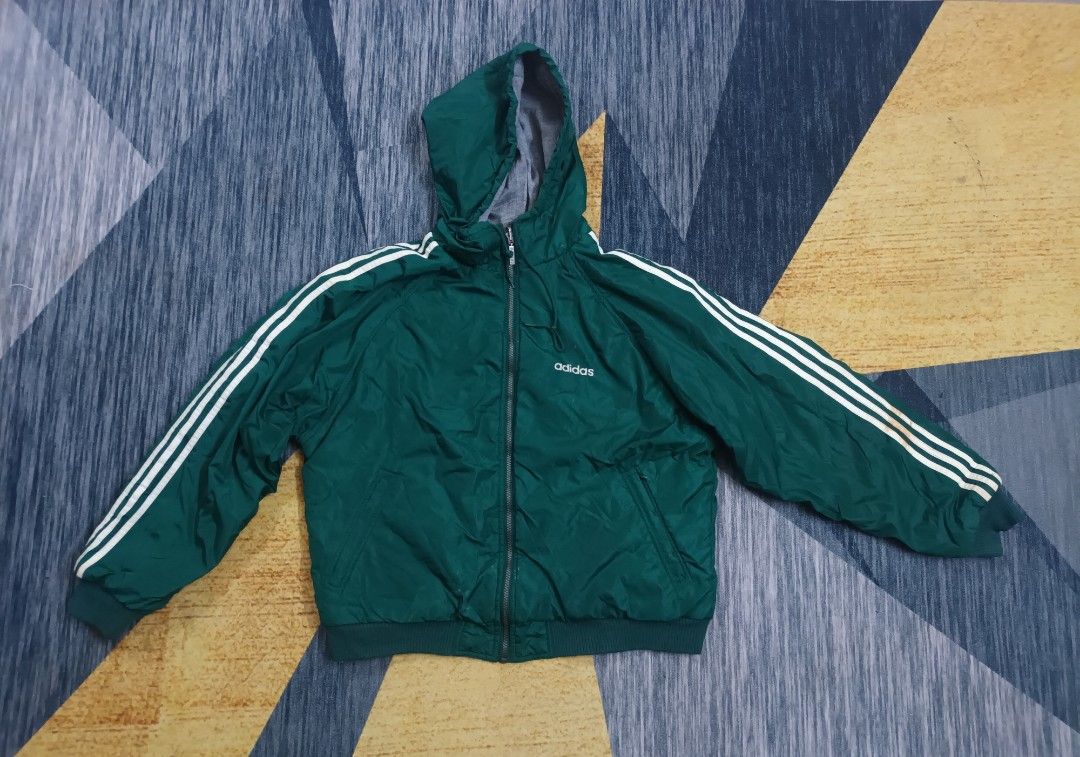 Adidas reversible jacket vintage top