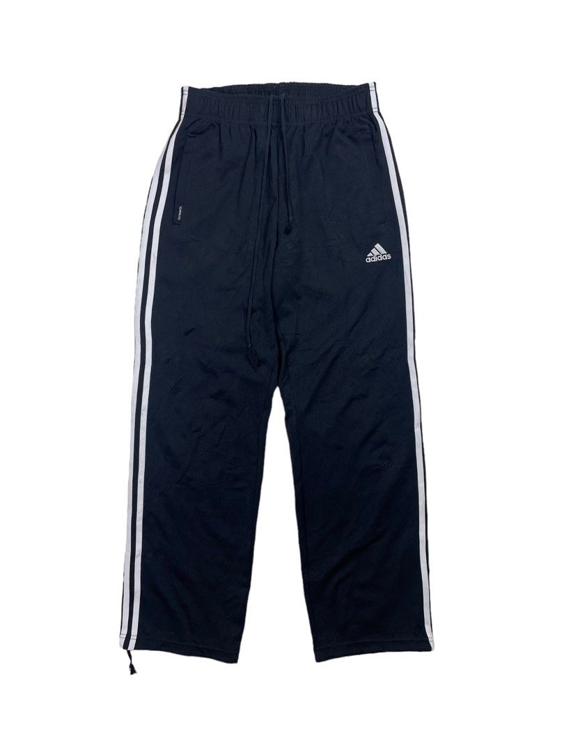 Striped drawstring outlet track pants