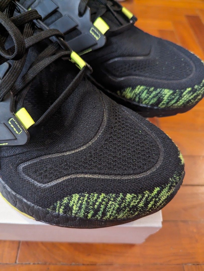 Ultra boost black black solar yellow online