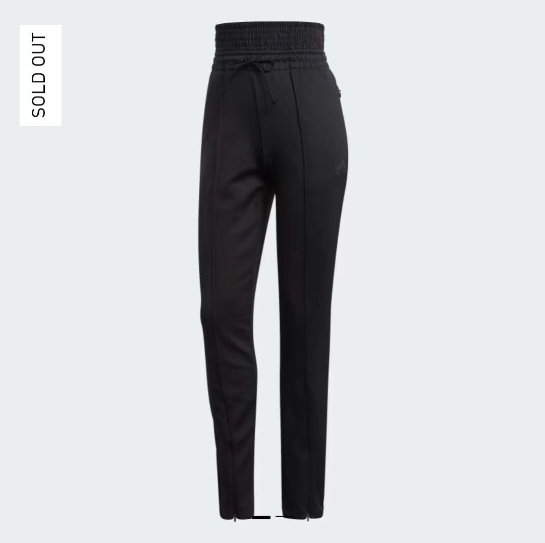ADIDAS Women Black High Waisted Slim Pants Women s Fashion