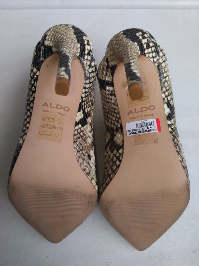 aldo snake shoes
