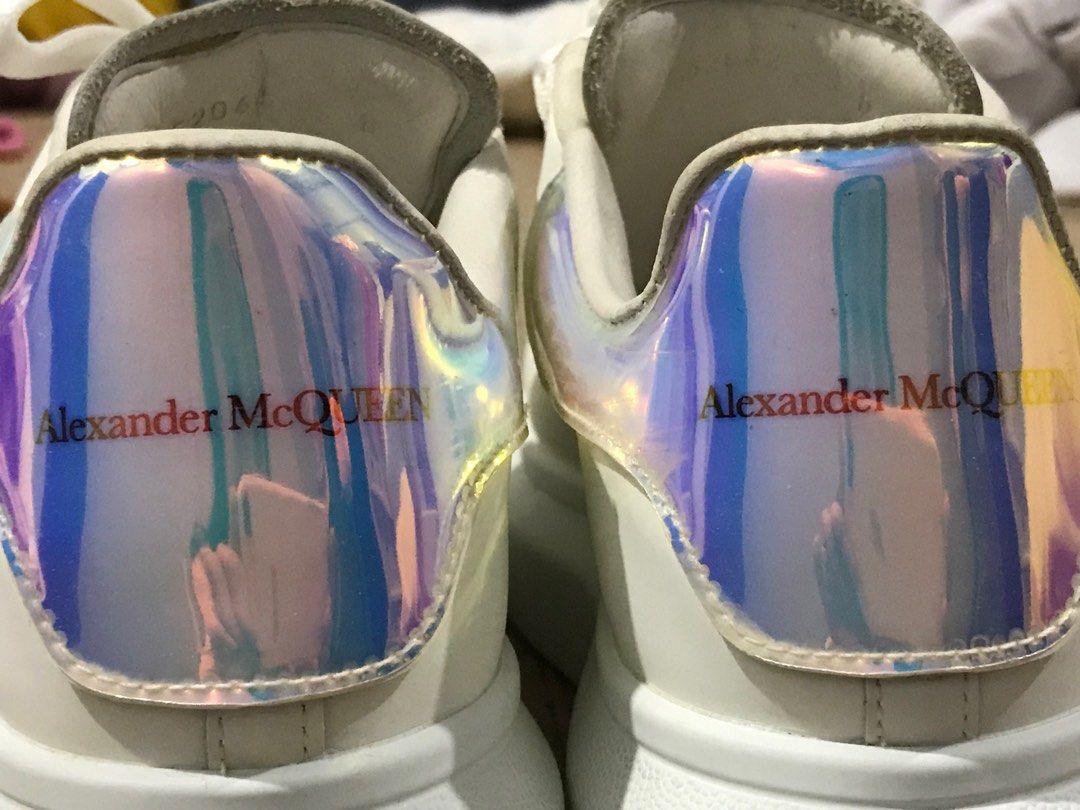alexander mcqueen holographic sneakers