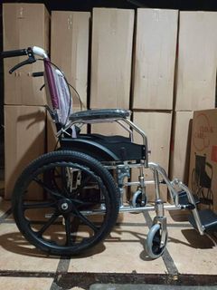 Aluminum travel wheel chair