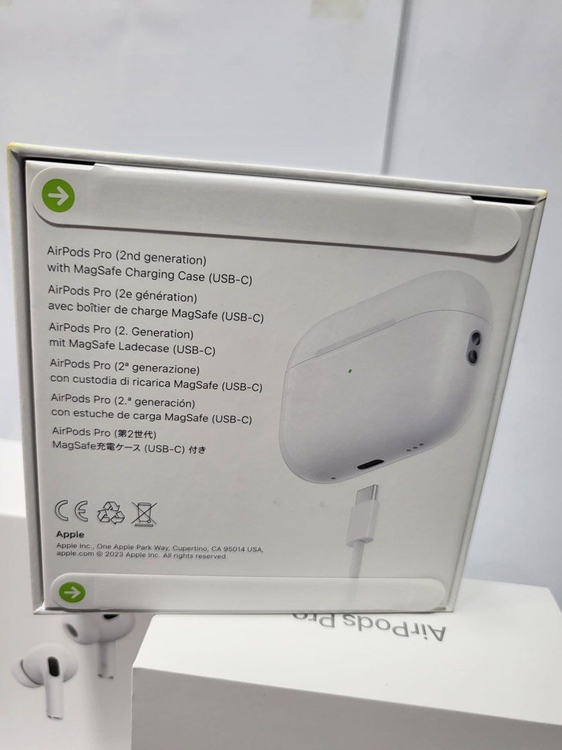 🍎Apple AirPods Pro (第二代) 降噪無線耳機配備MagSafe 充電盒(USB‑C