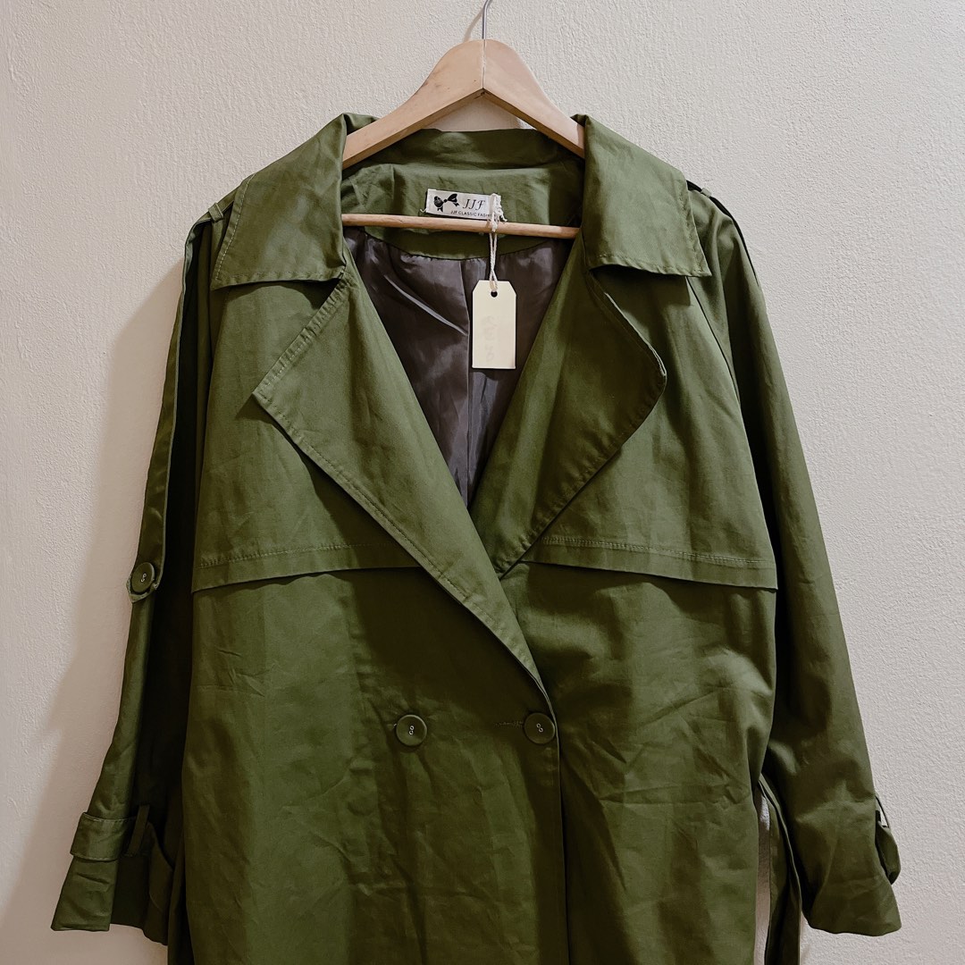 Girls army hotsell green jacket