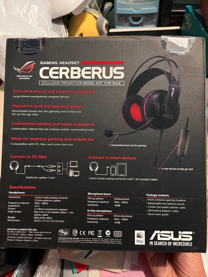 Rog hotsell cerberus v1