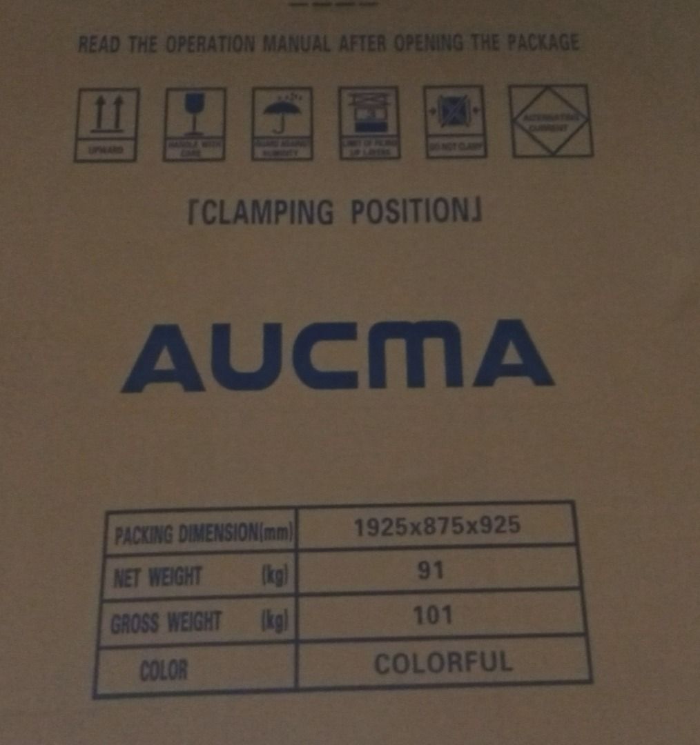 Aucma Commercial Chest Freezer Sliding Glass Door SD-665 Poultry ...