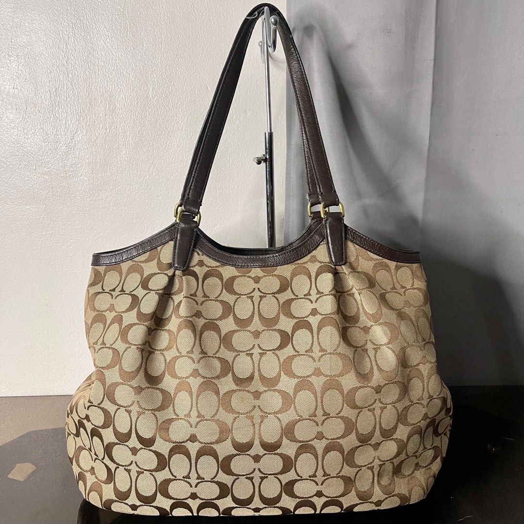 AUTHENTIC PRELOVED COACH DEVIN SHOULDER BAG F28503 tote bag casual bag travel bag