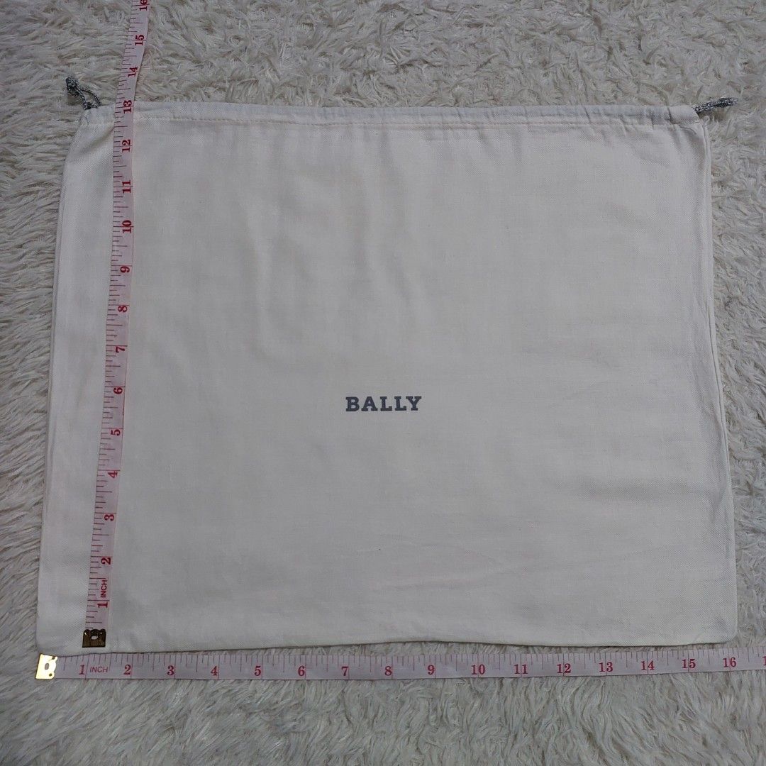 Authentic Bally dust bag 13x16 inches (Category: Luxury Bags & Wallets) located in Manila. Submitted by jfluxury.co (Listing ID 1256883361, Image 3). Description: excellent condition no flaws bought in Japan 🇯🇵 💯% Authentic. 😊 Money back guarantee. 😊 Clean and ready to use na po.