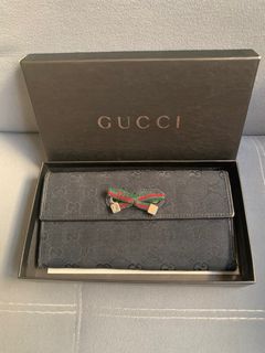Rush‼️Authentic Gucci Mono Bifold Wallet