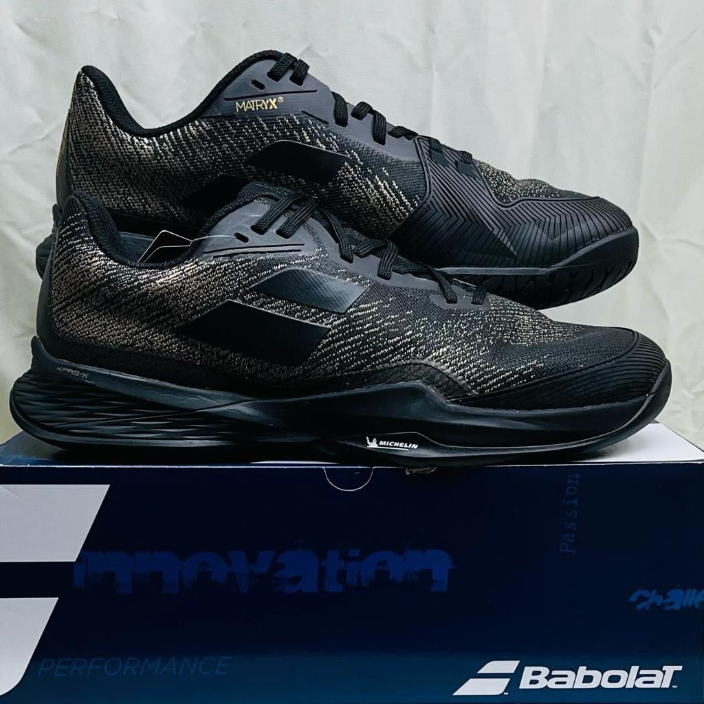 Babolat Jet Mach III AC Black/Gold Men #39 s Shoes Sports Equipment