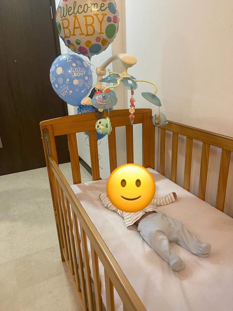 Childcare brand cot sales