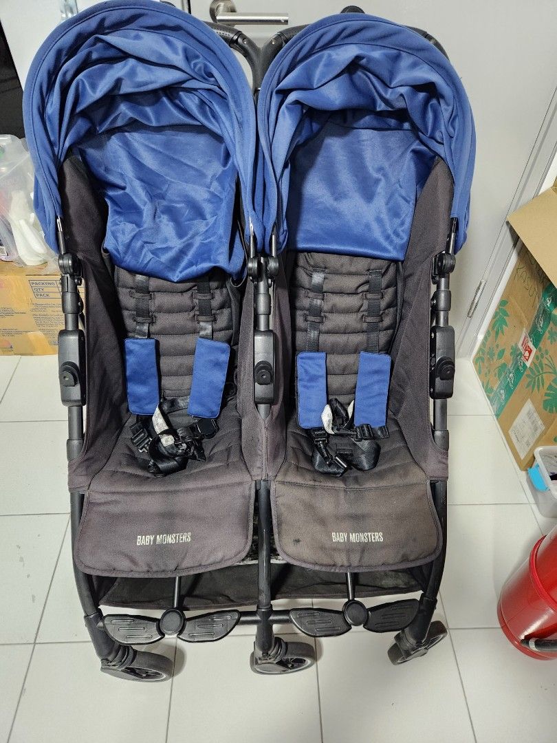 Monster 2024 double stroller