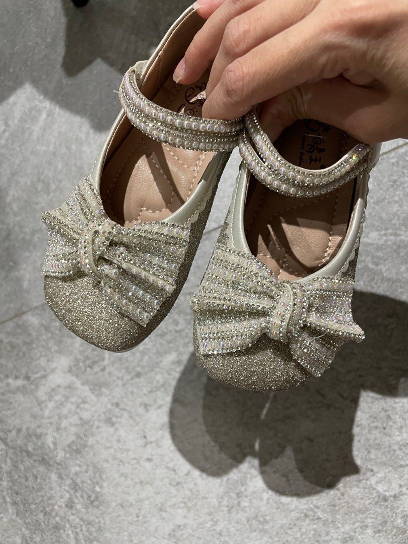 Baby Shoes Shiny Bling Wedding Babies Kids Babies Kids