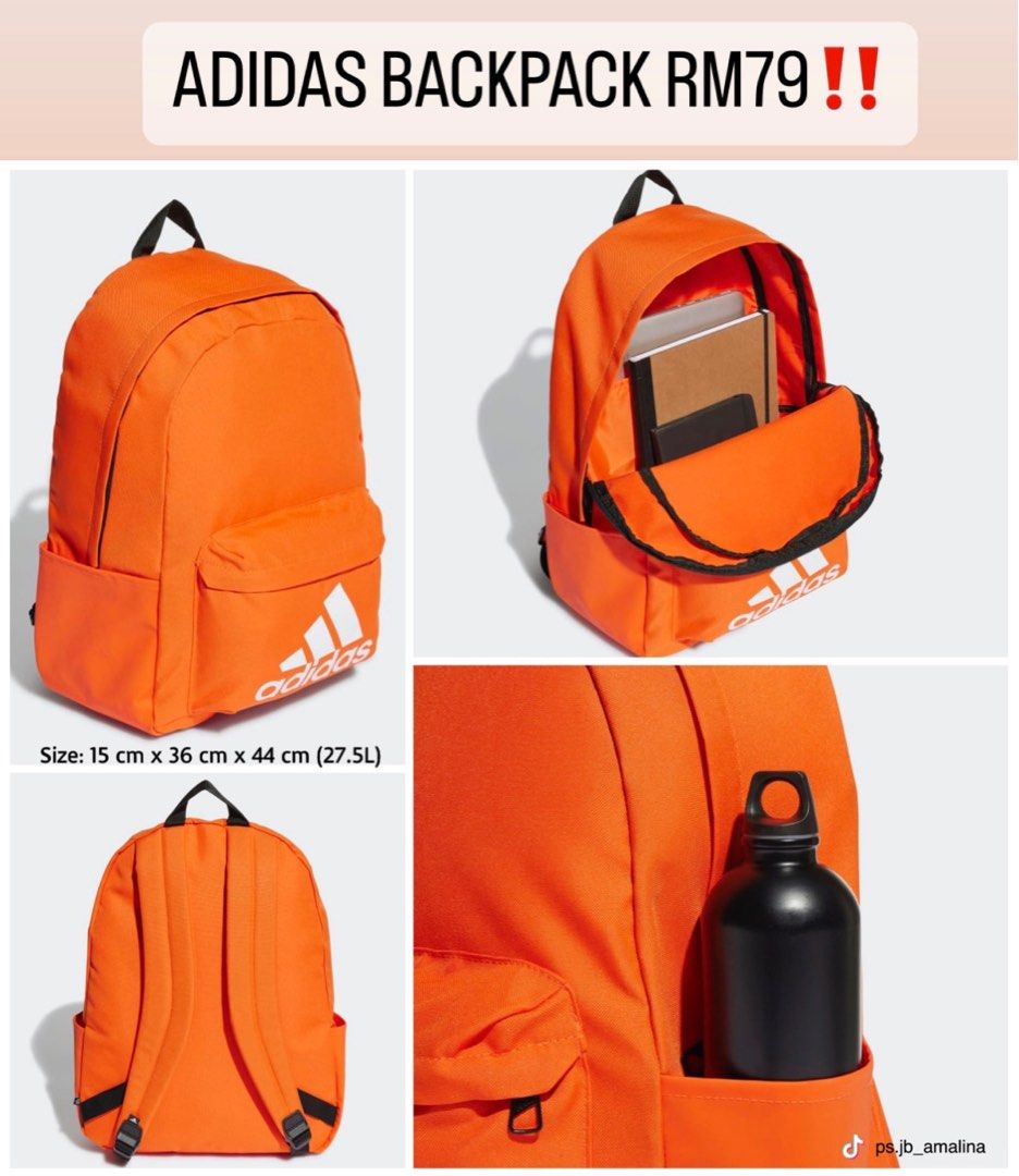 BACKPACK ADIDAS NIKE PUMA Men s Fashion Bags Backpacks on Carousell
