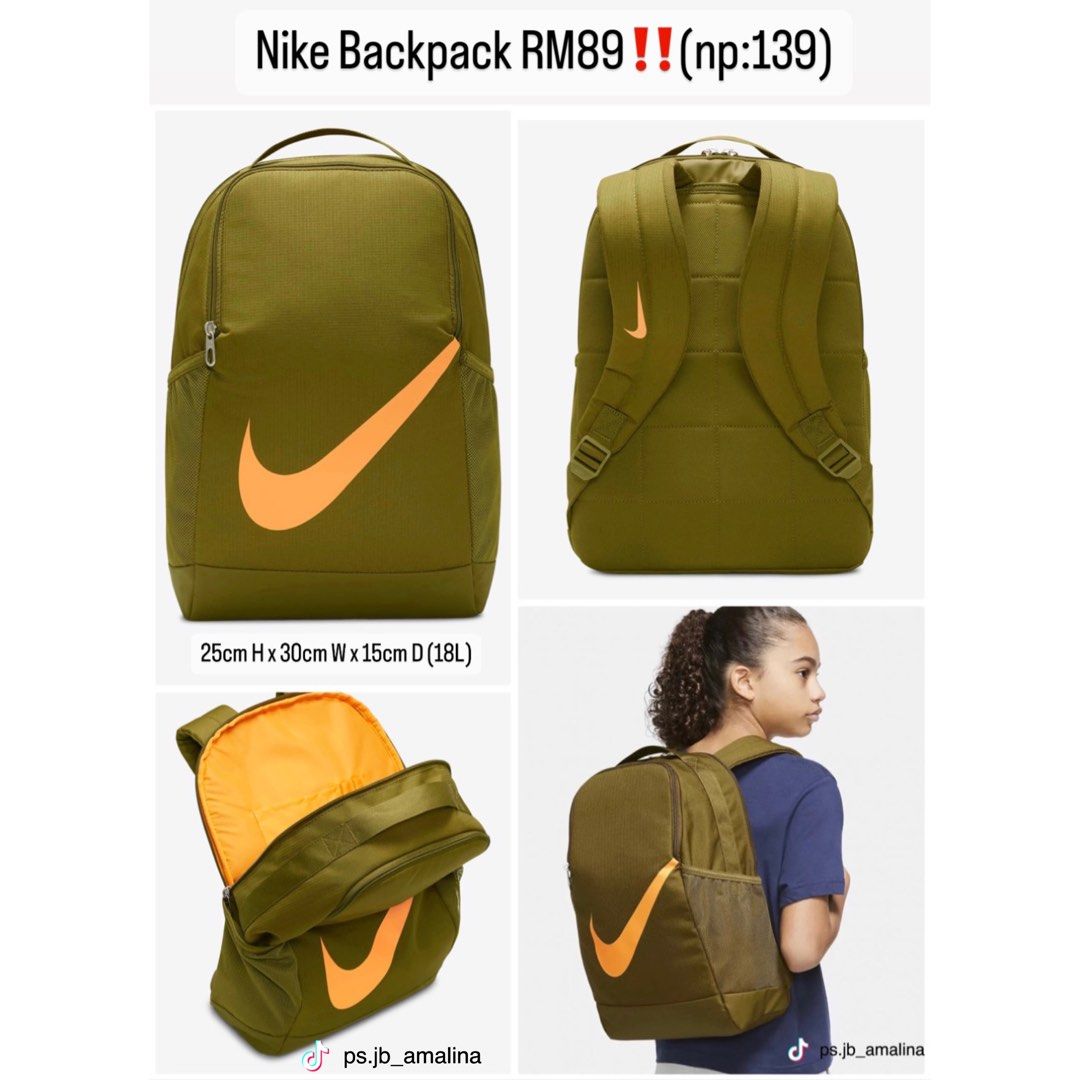 BACKPACK ADIDAS NIKE PUMA