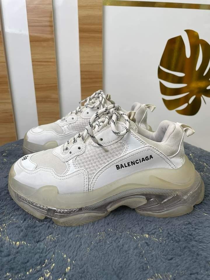 Triple s cream best sale white