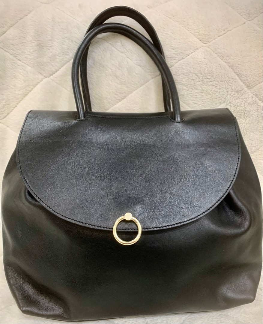 Barclay Genuine Leather two way bag, Women's Fashion, Bags & Wallets